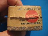 Remington-UMC 38 Long Colt Smokeless 2 pc. Box (Colt 1877 Lightning) - 4 of 9