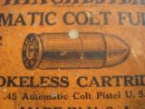 Winchester 45 Automatic Colt Cartridges Sealed Full 2 pc. Box - 7 of 7