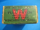 Winchester 45 Automatic Colt Cartridges Sealed Full 2 pc. Box - 6 of 7