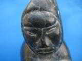 Inuit Soapstone Sculpture by Joanassie Oomayoualook circa 1970's - 4 of 10