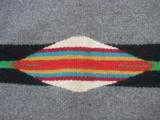 Mexican Saltillo Blanket Chimayo Design circa 1930's - 13 of 16