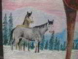 Harry G. Bentz Original Oil Painting Montana Folk Art - 5 of 8