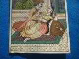 Antique India Mughal Miniature Painting Royal Couple in Palace on Ivory circa 1850 - 4 of 6