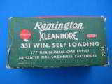 Remington Kleanbore 351 SL Cartridge Box Full - 1 of 10
