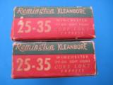 Remington Kleanbore 25-35 Express Full Cartridge Box (2) - 4 of 9