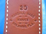 Randall Knife w/Sheath #20 Yukon Skinner - 8 of 11