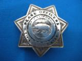 California Peace Officer's Civil Service Assoc. Badge Sterling Rare Maker Entenmann - 2 of 6