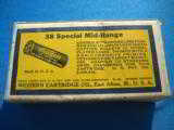 Western 38 Special Mid Range Cartridge Target Box Pre War - 2 of 11