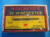 Winchester Staynless 35 WCF Cartridge Box Full - 2 of 9