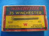 Winchester Staynless 35 WCF Cartridge Box Full - 1 of 9