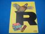 Remington Dealer Store Window Sign Original Early 1960's DuPont - 1 of 24