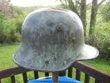 German WW1 Model 1917 Stahlhelm Helmet Bronze Sculpture Vet Bring Back - 2 of 11