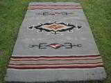 Mexican Chimayo Blanket Antique Circa 1910 Northern New Mexico - 2 of 8