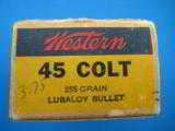 Western Target Box 45 Colt Pre War K Code Full - 4 of 8