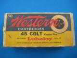 Western Target Box 45 Colt Pre War K Code Full - 1 of 8