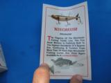 Winchester 5 Hook Minnow 2001 Licensed Reproduction NIB - 11 of 11