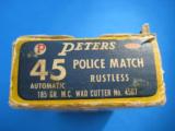 Peters 45 Auto Police Match 2 Boxes - 13 of 21