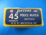 Peters 45 Auto Police Match 2 Boxes - 3 of 21