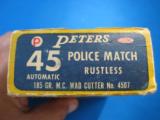 Peters 45 Auto Police Match 2 Boxes - 14 of 21