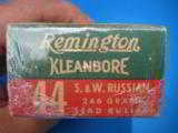 Remington Kleanbore 44 Russian Cartridge Box Full - 2 of 6