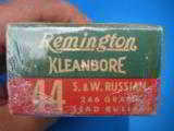 Remington Kleanbore 44 Russian Cartridge Box Full - 2 of 6