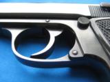 Walther PP 7.65mm Pistol Eagle/N Circa 1940 W/Rare Lanyard Ring - 6 of 25