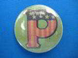 Peters Cartridge Co. Pinback Button Large 1 3/4" Original - 1 of 5