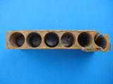 C.S. Laboratory Richmond Va. Colt Army 44 Cartridge Block w/ 4 Original Bullets "RARE" - 3 of 9