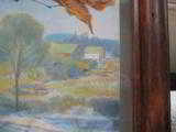 Dupont Shotgun Powder Poster 1913 Lynn Bogue Hunt Original Antique Framed "RARE" Quail Covey - 4 of 10