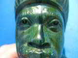 Green Verdite Shona Sculpture by Peter Chikumbirike Zimbabwe Signed - 6 of 12