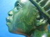 Green Verdite Shona Sculpture by Peter Chikumbirike Zimbabwe Signed - 7 of 12
