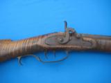 Kentucky Rifle 38 Caliber Full Stock Curly Maple w/ Joseph Golcher Lock Plate - 1 of 11