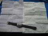 Glycine Airman Wristwatch Circa 1957 w/ Original Glycine Repair Receipts - 6 of 10