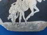 Bronc Riding Western Buckle Circa 1930's - 6 of 6