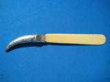 Antique Silver & Ivory Letter Opener Circa 1880 English Hallmarked - 1 of 7