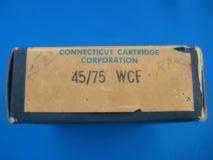 Connecticut Cartridge Corp. 45-75 WCF Winchester Vintage Cartridge Box Full - 2 of 5