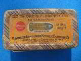 Remington UMC 22 Short Rimfire Smokeless Ungreased 2 pc. Box Full & Sealed - 1 of 7