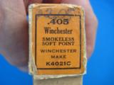 Winchester 405 2 pc. Cartridge Box Model 95 Callout Full - 3 of 13