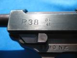 Walther P.38 AC 41 Pistol 9mm H Block Serial # Range - 2 of 25