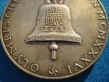 Original 1936 Olympic Games German Commemorative Silver Medal w/original box - 6 of 17
