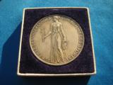 Original 1936 Olympic Games German Commemorative Silver Medal w/original box - 2 of 17