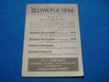 Original 1936 Olympic Games German Commemorative Silver Medal w/original box - 10 of 17