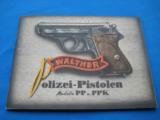 Walther PP Reichs Justice Ministry Pistol "RJ"
Mint w/Original Box & Accessories Capture Documents Circa 1941 - 15 of 25
