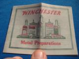 Winchester Instructions & Metal Preparations Packet Original Hang Tag Envelope Rare - 6 of 10
