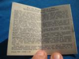Winchester Instructions & Metal Preparations Packet Original Hang Tag Envelope Rare - 5 of 10