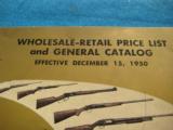 Winchester 1951 General Catalog & Wholesale Retail Price List Original - 3 of 13