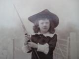 CDV Photograph of Little Girl with Rifle Musket - 3 of 5