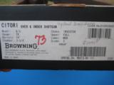 Browning Citori Quail Unlimited 28 Gauge #73/100 O/U Shotgun NIB w/chokes & Paperwork - 4 of 16