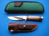 Randall Model 25-5 Trapper Knife SS w/Case & Instructions New/Unused - 1 of 12