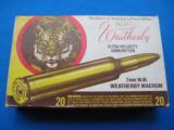 Weatherby Tiger Boxes 7mm Wby. Mag. Full (2) - 2 of 12
